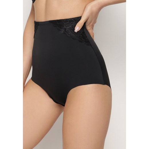 Czarne Majtki Modelujące High Waist Savirolle Renee XL renee.pl