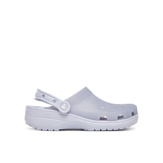 Klapki Crocs Classic Frosted Clog 210928 Fioletowy ze sklepu eobuwie.pl w kategorii Klapki damskie - zdjęcie 184015311