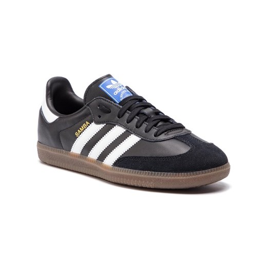 Sneakersy adidas Samba Og B75807 Czarny ze sklepu eobuwie.pl w kategorii Buty sportowe męskie - zdjęcie 184015333