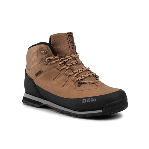 Trapery Big Star Shoes EE174438 Brązowy ze sklepu eobuwie.pl w kategorii Buty zimowe męskie - zdjęcie 184015351