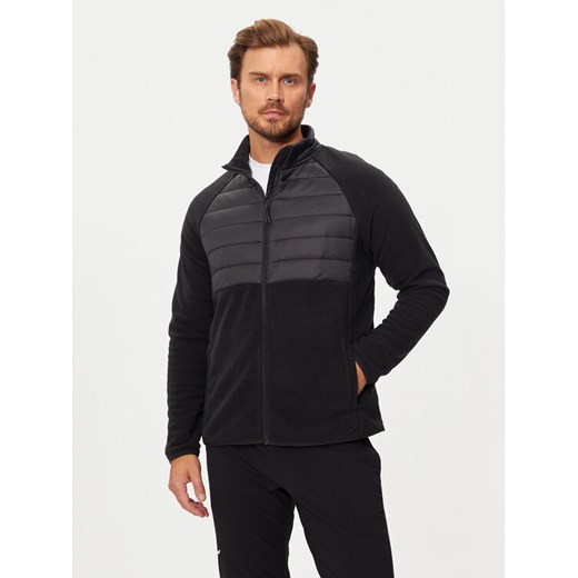 4F Polar 4FWAW24TFLEM249 Czarny Regular Fit ze sklepu MODIVO w kategorii Bluzy męskie - zdjęcie 184016063