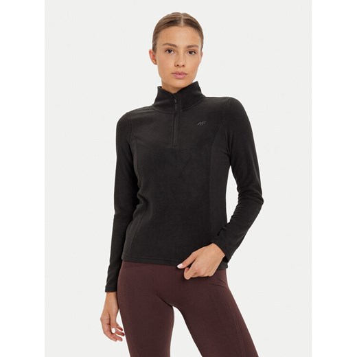 4F Bielizna termoaktywna górna 4FWAW24UFLEF048 Czarny Slim Fit ze sklepu MODIVO w kategorii Bielizna termoaktywna damska - zdjęcie 184016101