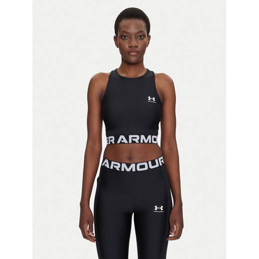 Under Armour Koszulka techniczna HeatGear 1388694 Czarny Slim Fit Under Armour L MODIVO
