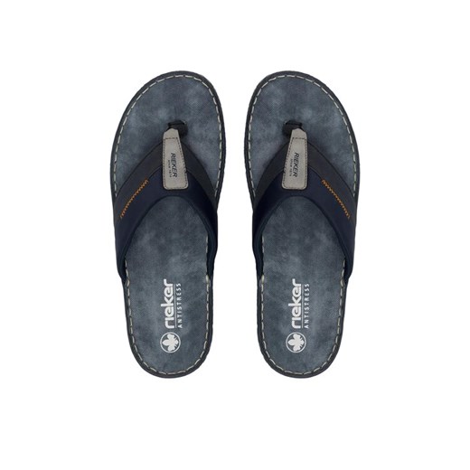 Rieker Japonki 21097-14 Granatowy Rieker 44 MODIVO