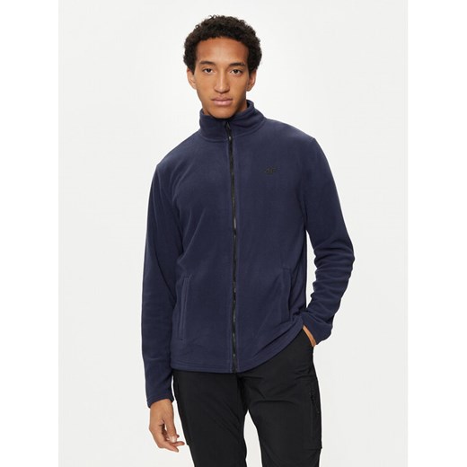 4F Polar 4FWMM00TFLEM289 Granatowy Regular Fit ze sklepu MODIVO w kategorii Bluzy męskie - zdjęcie 184016210