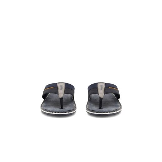 Rieker Japonki 21097-14 Granatowy Rieker 44 MODIVO