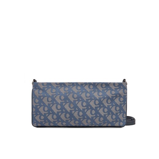Calvin Klein Jeans Torebka Ckj Monogram Mini Bag LV04K3183G Niebieski ze sklepu MODIVO w kategorii Listonoszki - zdjęcie 184019223