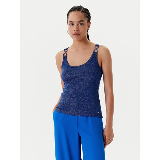 Morgan Top 251-DIDONI Granatowy Slim Fit ze sklepu MODIVO w kategorii Bluzki damskie - zdjęcie 184019250