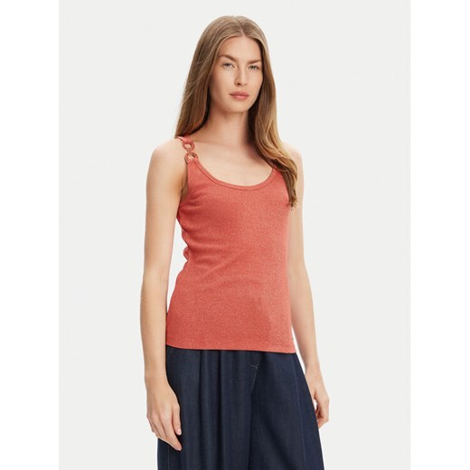 Morgan Top 251-DIDONI Różowy Slim Fit ze sklepu MODIVO w kategorii Bluzki damskie - zdjęcie 184019263