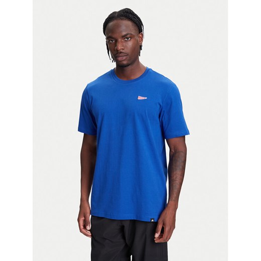 adidas T-Shirt Pennant Trim Graphic JL9227 Niebieski Regular Fit ze sklepu MODIVO w kategorii T-shirty męskie - zdjęcie 184019280