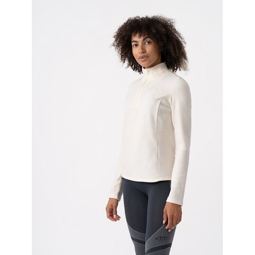 4F Bielizna termoaktywna górna 4FAW23UFLEF031 Écru Slim Fit L MODIVO