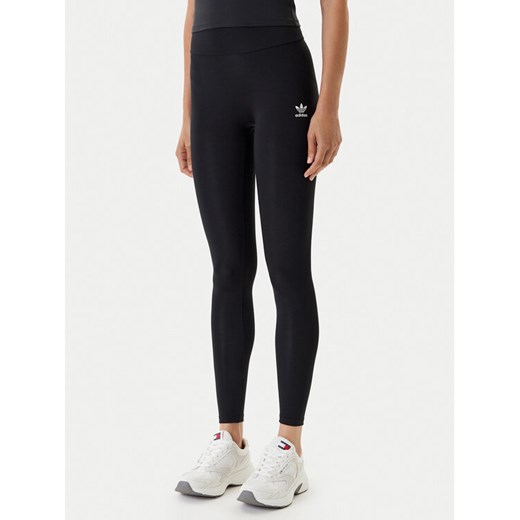 adidas Legginsy JY0015 Czarny Slim Fit ze sklepu MODIVO w kategorii Spodnie damskie - zdjęcie 184019351