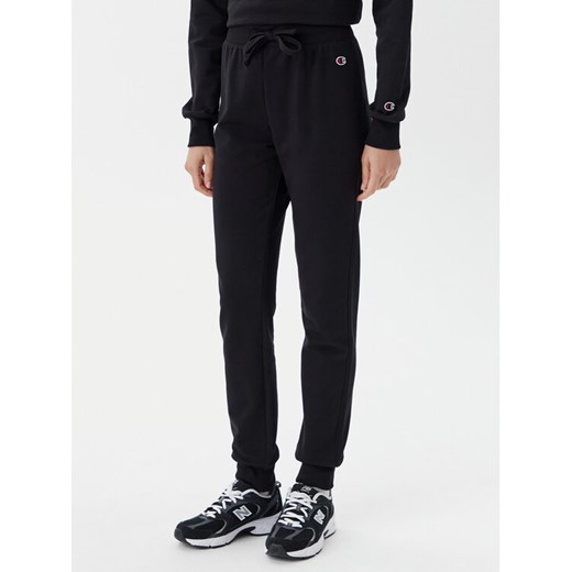 Champion Spodnie dresowe 118101 Czarny Slim Fit ze sklepu MODIVO w kategorii Spodnie damskie - zdjęcie 184019380