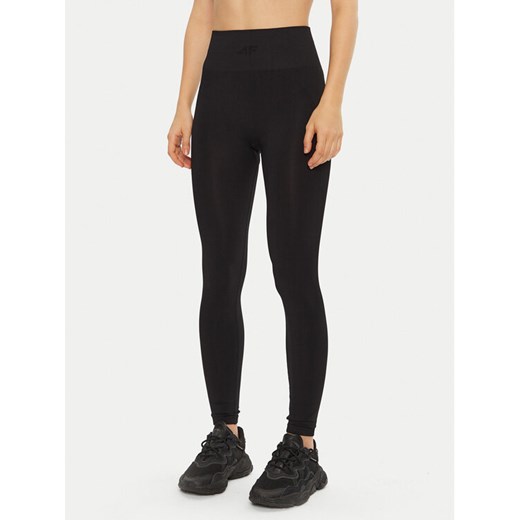 4F Bielizna termoaktywna dolna 4FWAW24USEAF153 Czarny Slim Fit ze sklepu MODIVO w kategorii Bielizna termoaktywna damska - zdjęcie 184019473
