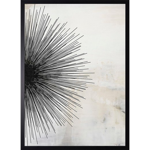 Ars Longa Druk artystyczny &quot;Rays of the sun no. 2&quot; w ramce - 70 x 50 cm ze sklepu Limango Polska w kategorii Obrazy - zdjęcie 184023063