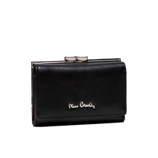 Pierre Cardin Mały Portfel Damski 06 ITALY 117 Czarny Pierre Cardin 00 MODIVO