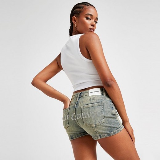JUICY COUTURE SZORTY DMNT LGO DNM SHT W&#039;BLU ze sklepu JD Sports  w kategorii Szorty - zdjęcie 184024064