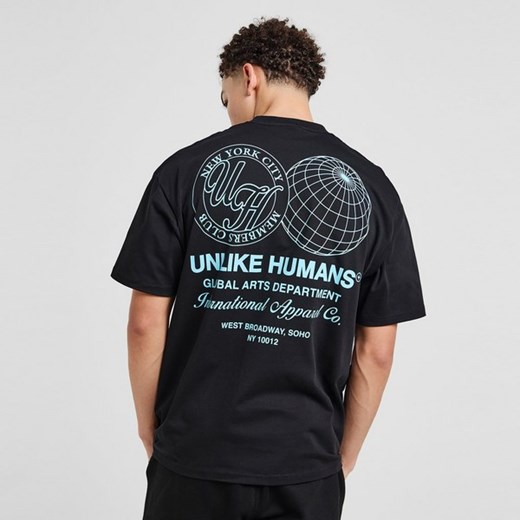 UNLIKE HUMANS T-SHIRT WIRED TEE BLK-BLK ze sklepu JD Sports  w kategorii T-shirty męskie - zdjęcie 184024070