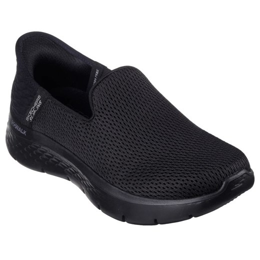 Buty Skechers Go Walk Flex Relish 124963BBK czarne ze sklepu ButyModne.pl w kategorii Buty sportowe damskie - zdjęcie 184024941