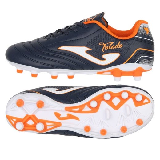 Buty piłkarskie Joma Toledo 2503 Fg TOJW2503FG niebieskie ze sklepu ButyModne.pl w kategorii Buty sportowe dziecięce - zdjęcie 184024971