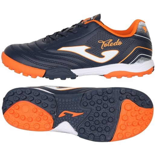 Buty piłkarskie Joma Toledo 2503 Tf TOJW2503TF niebieskie ze sklepu ButyModne.pl w kategorii Buty sportowe dziecięce - zdjęcie 184024973