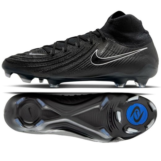 Buty piłkarskie Nike Phantom Luna Ii Elite FJ2572-001 czarne ze sklepu ButyModne.pl w kategorii Buty sportowe męskie - zdjęcie 184024980