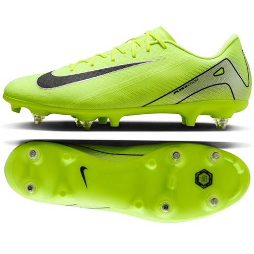 Buty piłkarskie Nike Mercurial Vapor 16 Academy SG-Pro Ac FQ8425-700 żółte ze sklepu ButyModne.pl w kategorii Buty sportowe męskie - zdjęcie 184024982