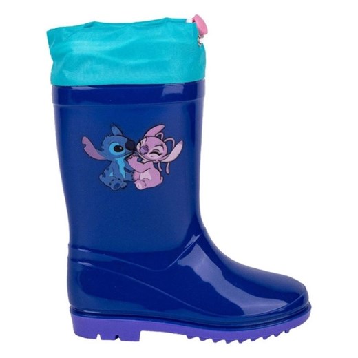 Kalosze Cerda Stitch 2300006115 niebieskie ze sklepu ButyModne.pl w kategorii Kalosze dziecięce - zdjęcie 184025042