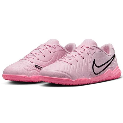Buty sportowe dziecięce różowe Nike sznurowane na wiosnę