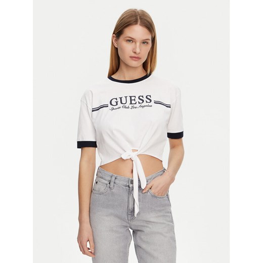 Guess T-Shirt V5GI05 I3Z14 Biały Regular Fit ze sklepu MODIVO w kategorii Bluzki damskie - zdjęcie 184025282