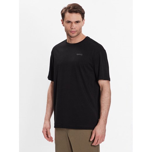 Outhorn T-Shirt TTSHM453 Czarny Regular Fit Outhorn M MODIVO