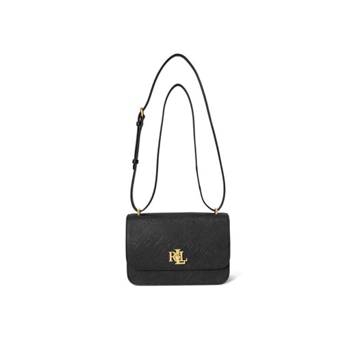 Torebka LAUREN RALPH LAUREN 431974272002 Czarny ze sklepu eobuwie.pl w kategorii Listonoszki - zdjęcie 184026033