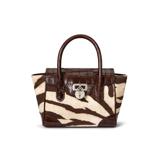 Torebka LAUREN RALPH LAUREN 431969470001 Brązowy ze sklepu eobuwie.pl w kategorii Torebki damskie - zdjęcie 184026052