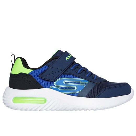 Buty dziecięce Skechers Bounder Tech Ultravoid 403723LNVLM - granatowe ze sklepu streetstyle24.pl w kategorii Buty sportowe dziecięce - zdjęcie 184026641