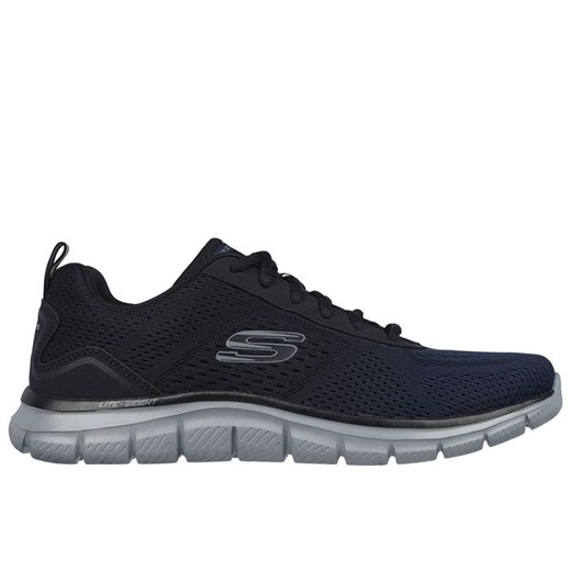 Buty męskie Skechers Track Ripkent 232399NVBK - czarno-granatowe ze sklepu streetstyle24.pl w kategorii Buty sportowe męskie - zdjęcie 184026644