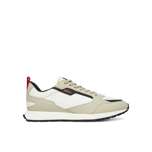 HUGO Sneakersy Icelin  50536568 Beżowy ze sklepu MODIVO w kategorii Buty sportowe męskie - zdjęcie 184026693