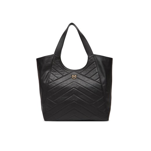 PINKO Torebka Tote Bag PE 25 PLTT 104536 A2AO Czarny ze sklepu MODIVO w kategorii Torby Shopper bag - zdjęcie 184026763
