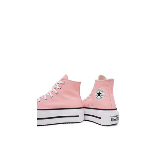 Trampki damskie Converse różowe wiązane 