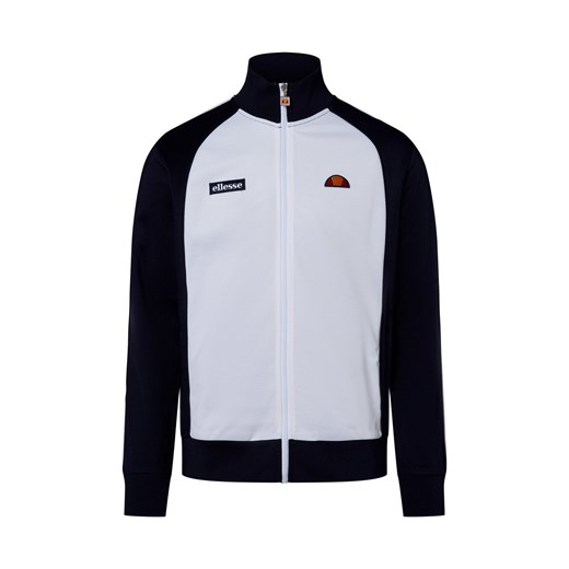 ellesse Męska kurtka dresowa - Masori Mężczyźni Bawełna granatowy jednolity ze sklepu vangraaf w kategorii Bluzy męskie - zdjęcie 184027333