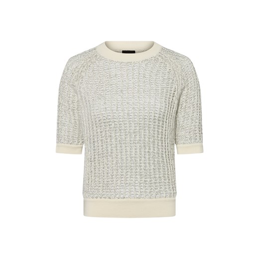 BOSS Damski sweter z dzianiny z moherem - Fadiani Kobiety wiskoza écru marmurkowy ze sklepu vangraaf w kategorii Swetry damskie - zdjęcie 184027334