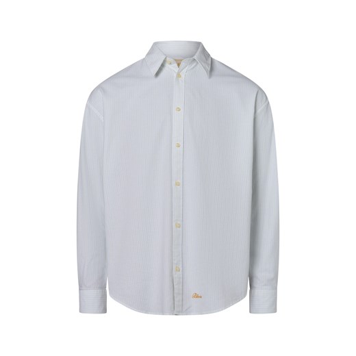 BLKVIS Koszula męska Mężczyźni Regular Fit Bawełna biały w paski ze sklepu vangraaf w kategorii Koszule męskie - zdjęcie 184027344