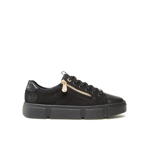Sneakersy Rieker N5932-00 Czarny Rieker 40 eobuwie.pl