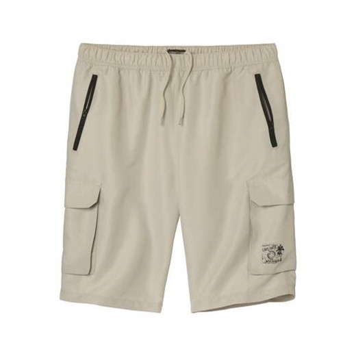 Luźne bermudy z mikrofibry ze sklepu Atlas For Men w kategorii Spodenki męskie - zdjęcie 184029614