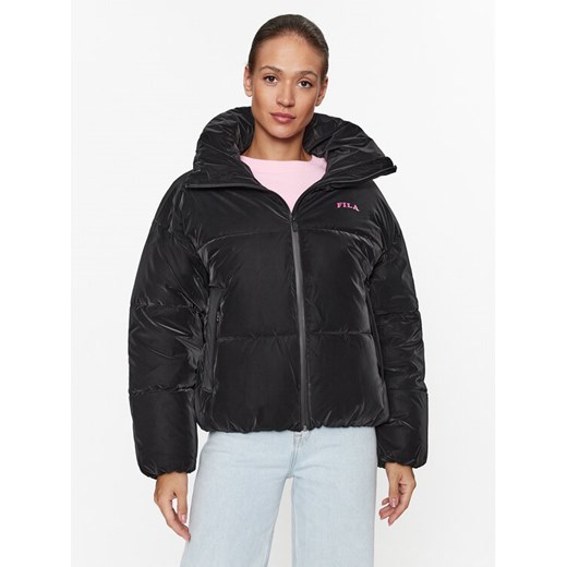 Fila Kurtka zimowa FAW0645 Czarny Regular Fit ze sklepu MODIVO w kategorii Kurtki damskie - zdjęcie 184030780