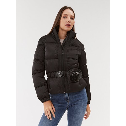 Guess Kurtka zimowa Lucia W3BL19 WEX12 Czarny Regular Fit ze sklepu MODIVO w kategorii Kurtki damskie - zdjęcie 184030783