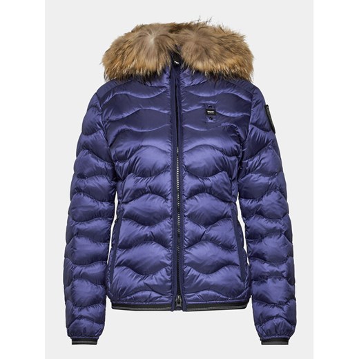 Blauer Kurtka zimowa 23WBLDC03093 Fioletowy Regular Fit ze sklepu MODIVO w kategorii Kurtki damskie - zdjęcie 184030791