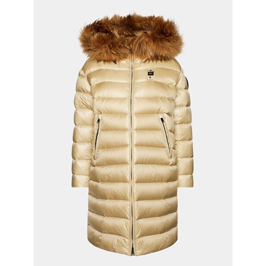 Blauer Kurtka zimowa 23WBLDK03094 Beżowy Regular Fit ze sklepu MODIVO w kategorii Kurtki damskie - zdjęcie 184030811