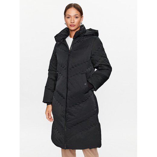 Guess Kurtka zimowa W3BL42 WFSV2 Czarny Regular Fit ze sklepu MODIVO w kategorii Kurtki damskie - zdjęcie 184030814