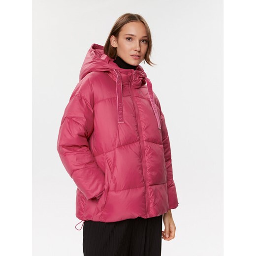 Guess Kurtka zimowa Letizia W3BL21 WG0V0 Czerwony Regular Fit ze sklepu MODIVO w kategorii Kurtki damskie - zdjęcie 184030834