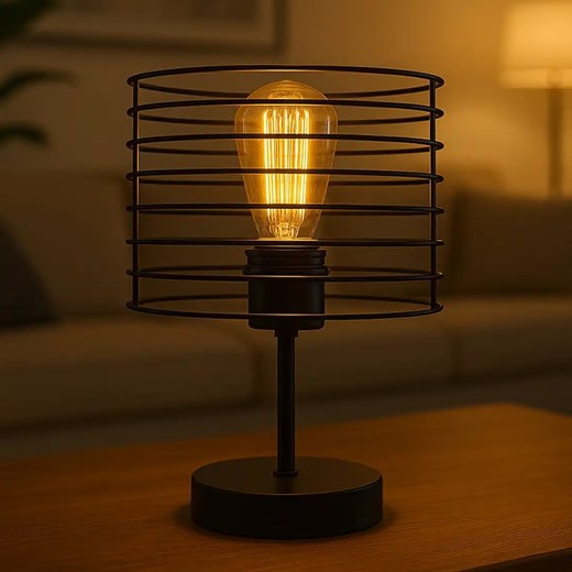 Lampka nocna loft LUKKA LOFT ze sklepu Lysne w kategorii Lampy stołowe - zdjęcie 184031251